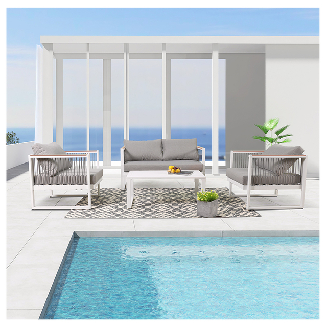 Wasserdichtes Balkonsofa aus Aluminiumlegierung